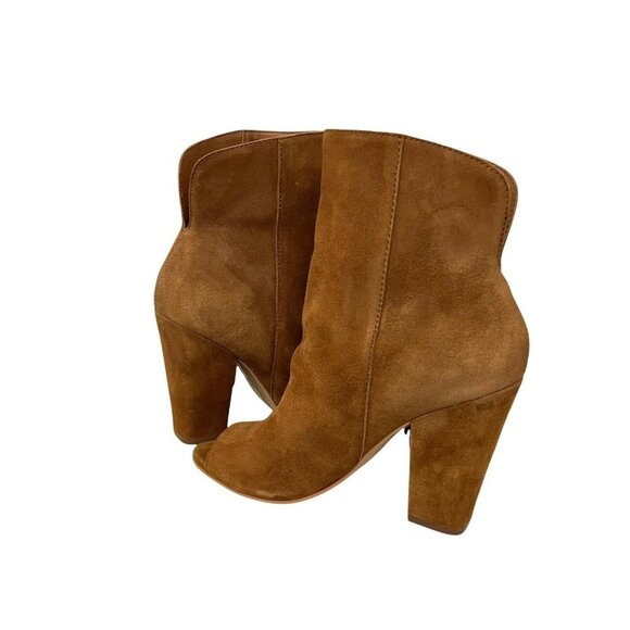 Dolce Vita Womens Size 8.5 Mazarine Peep Toe Fringe Bootie - Picture 5 of 7